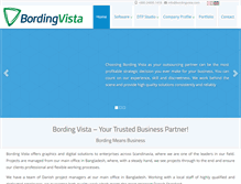 Tablet Screenshot of bordingvista.com